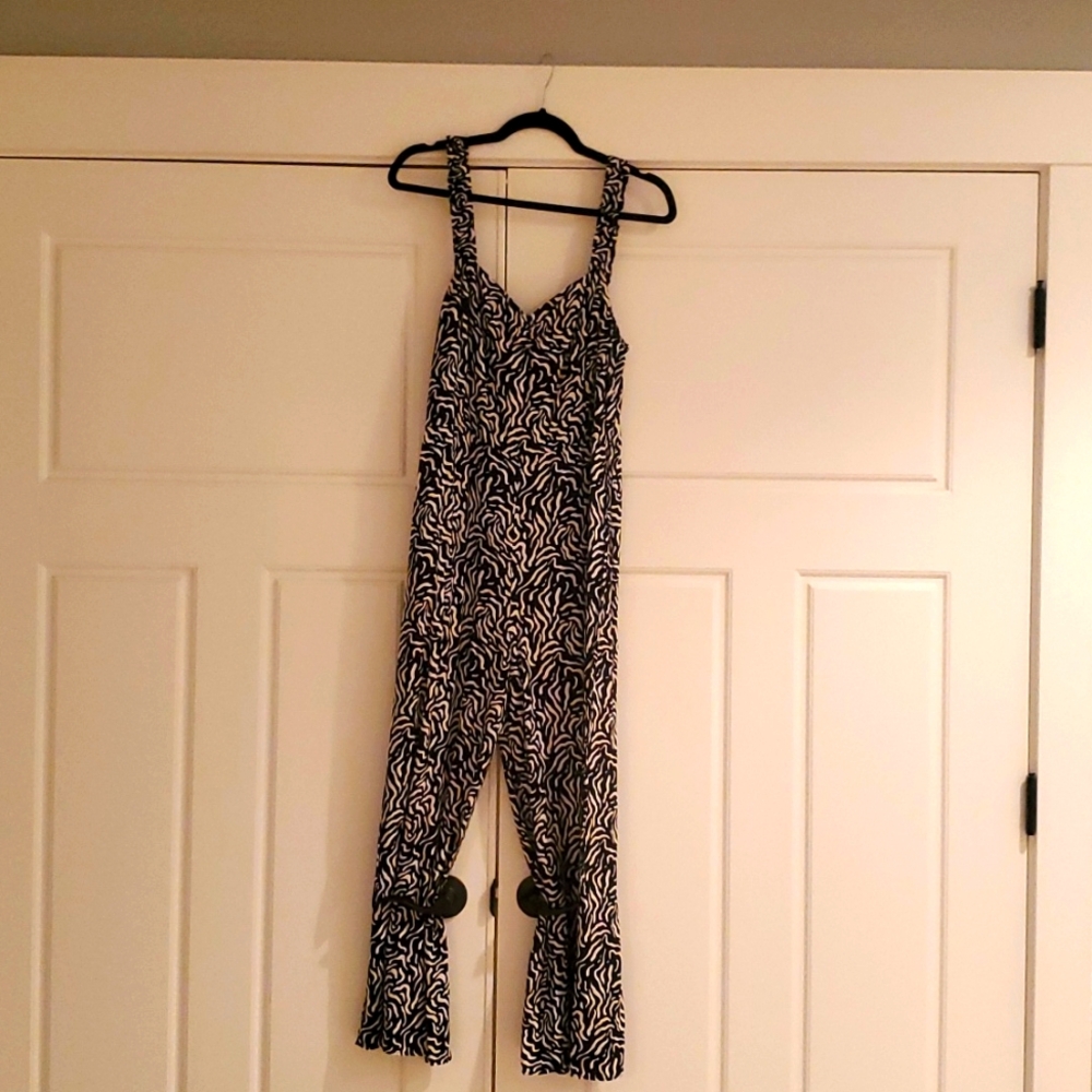 Stripped Jumpsuit